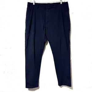 BYLT Everyday Pant 2.0 Slim Fit Navy Blue Size 40 Mens Casual Stretch